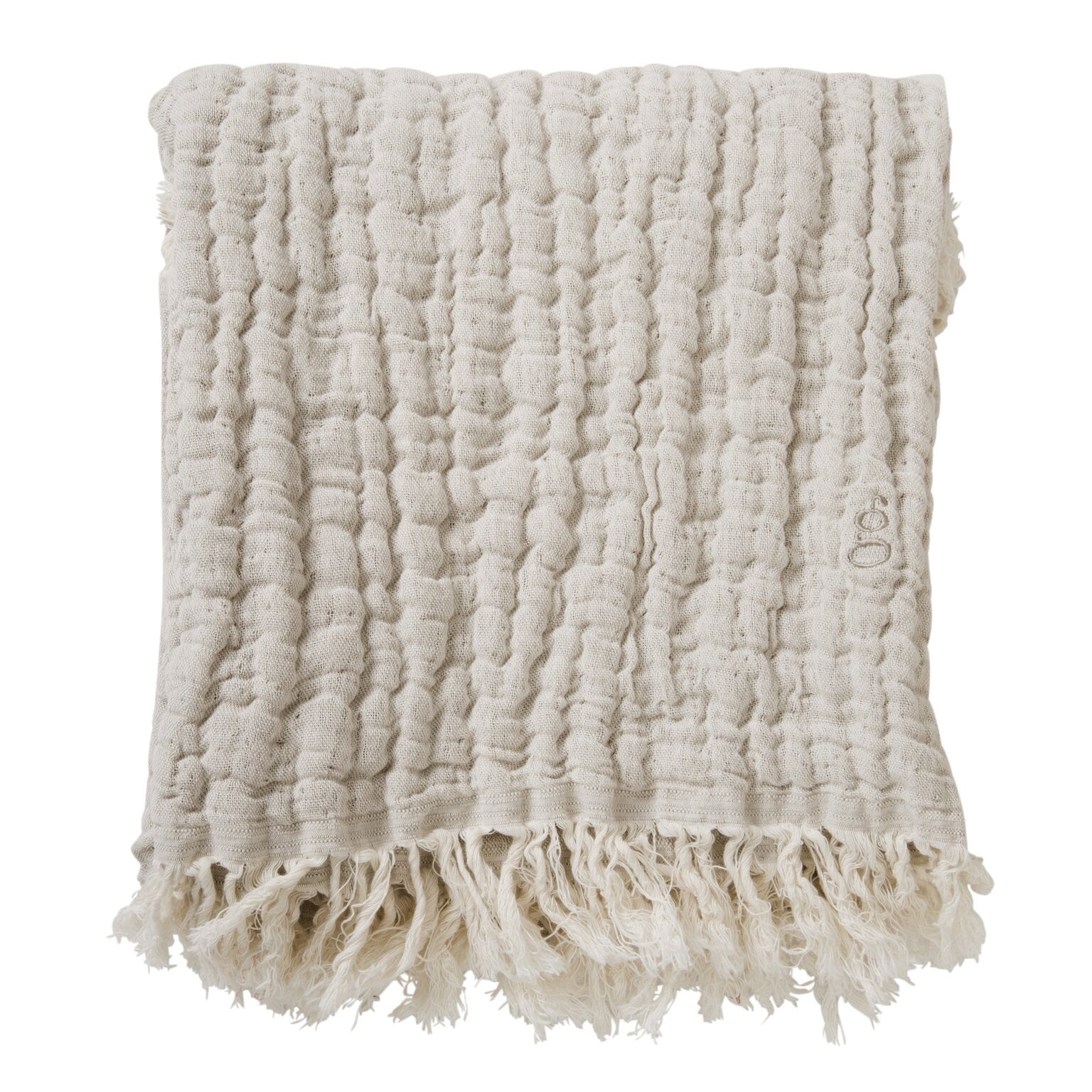 Bio Decke 'Mellow Lin' aus Leinen & Baumwolle