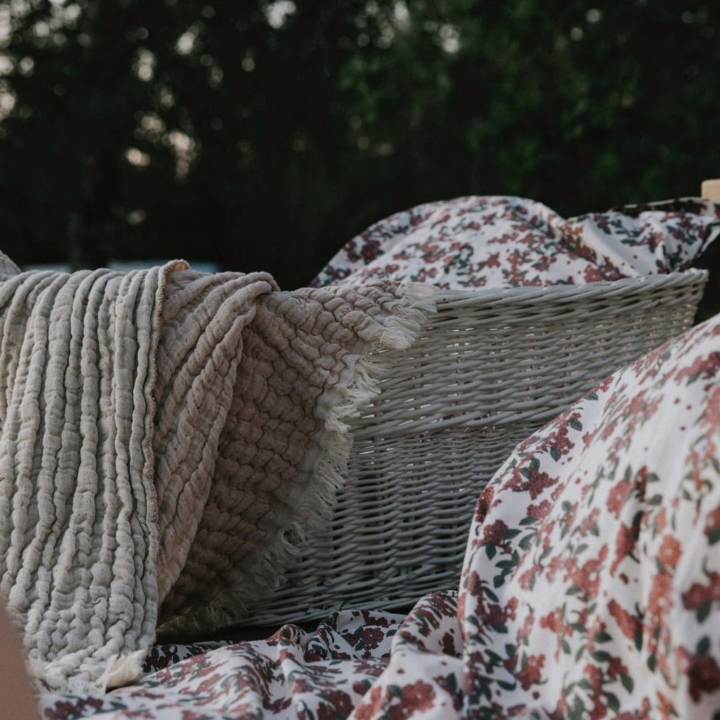 Bio Decke 'Mellow Lin' aus Leinen & Baumwolle