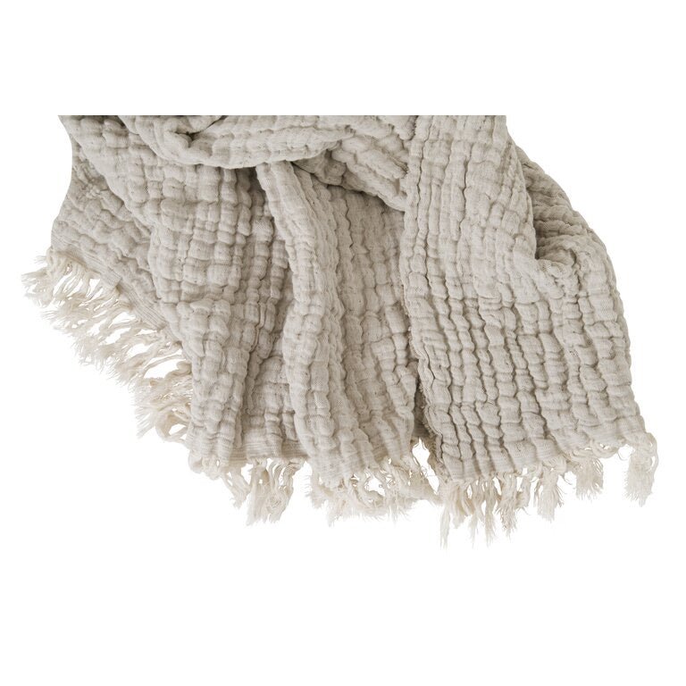 Bio Decke 'Mellow Lin' aus Leinen & Baumwolle