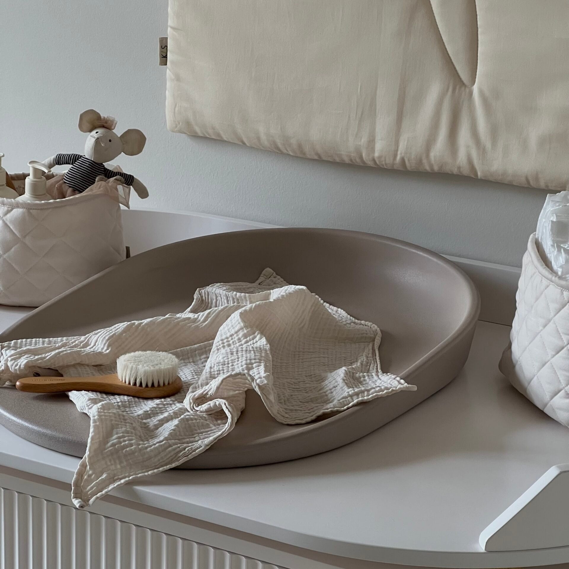 Kai Wickelauflage - Brown Pebble