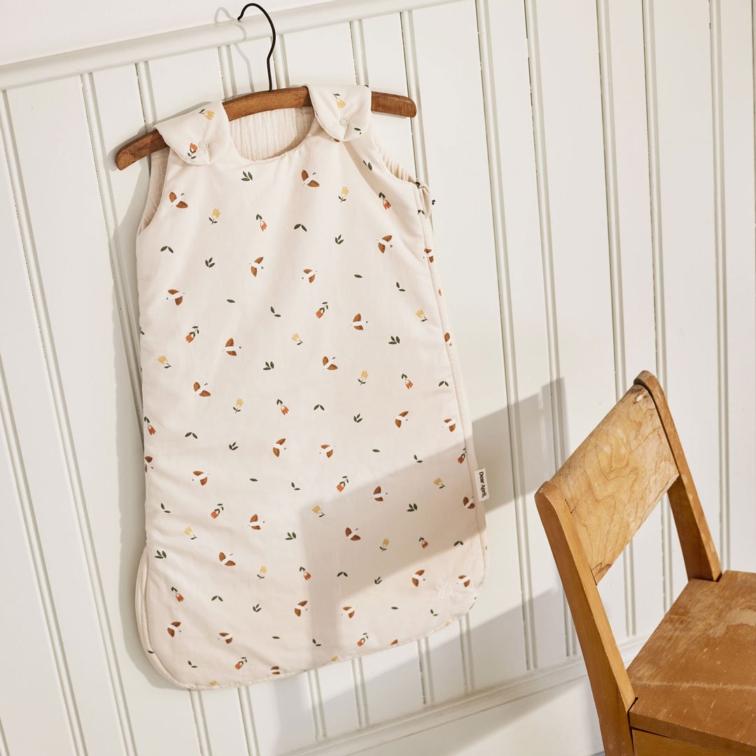 Schlafsack wendbares Design 2.5 TOG - Songbirds